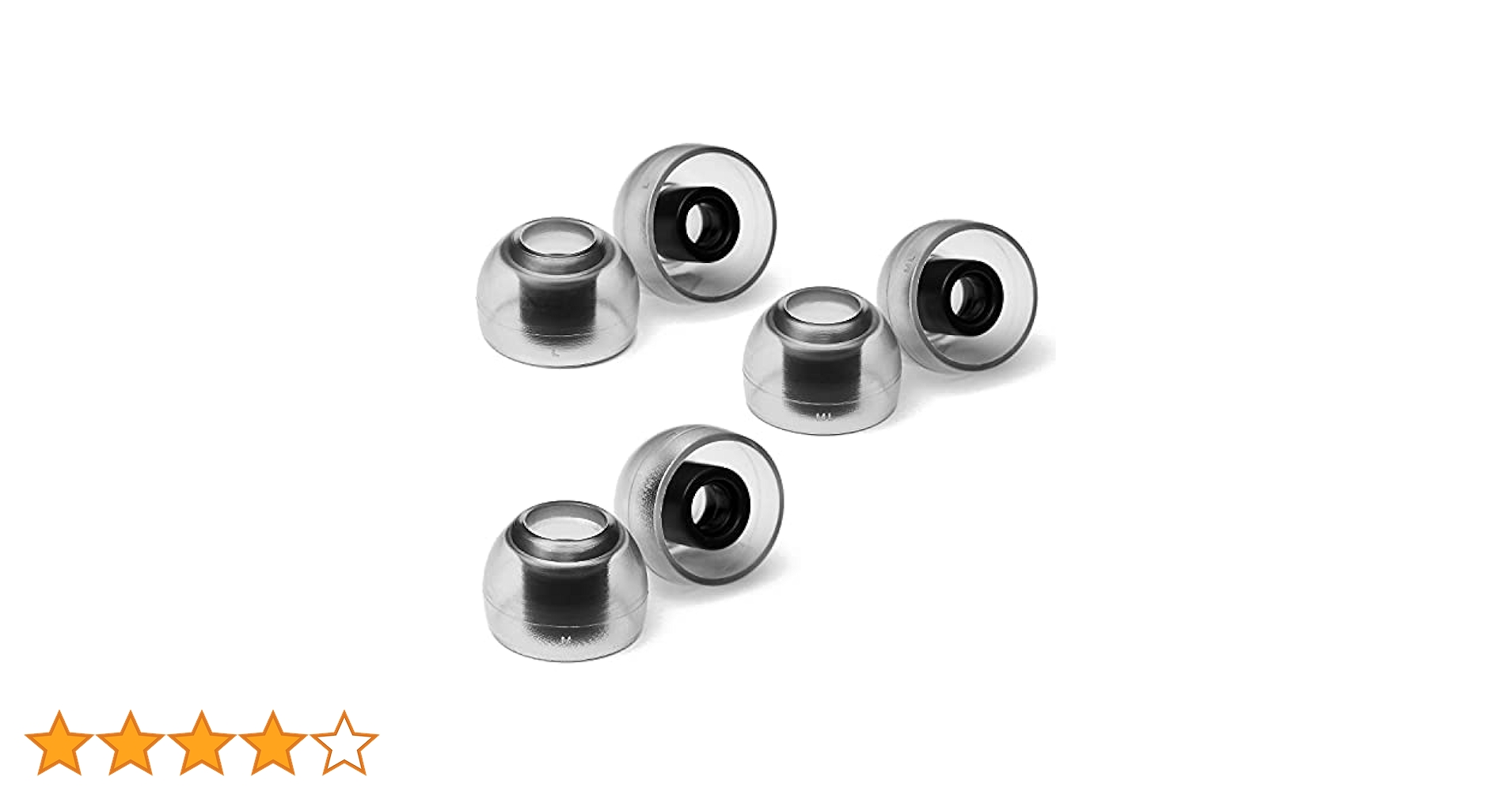 M ,Lサイズ各1枚 Amazon | アズラ(AZLA) SednaEarfit Crystal [イヤーピース M/ML